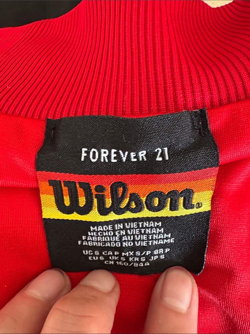 Pink WILSON Track Jacket - Picture 5 of 6